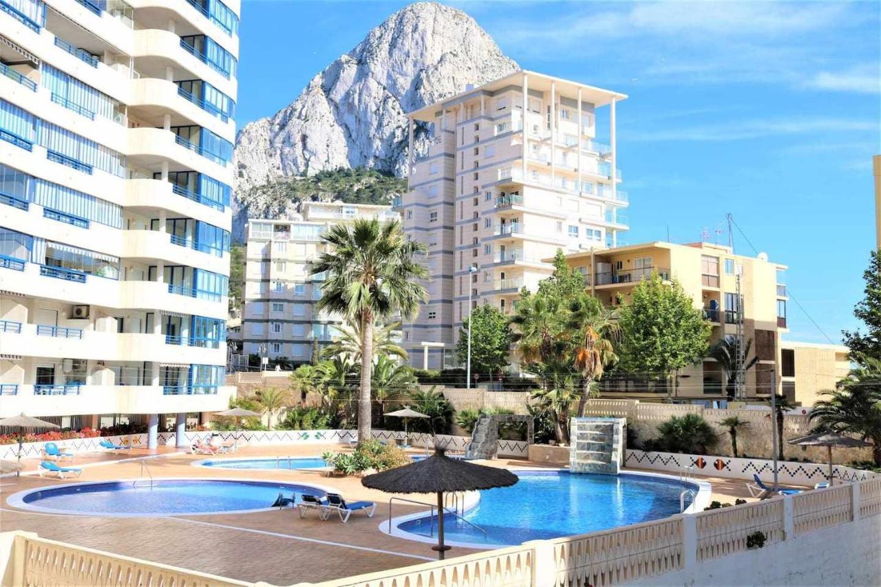 11B Tb 2º Linea De Playa 1 Dormitorio Y Wifi Calpe Luaran gambar