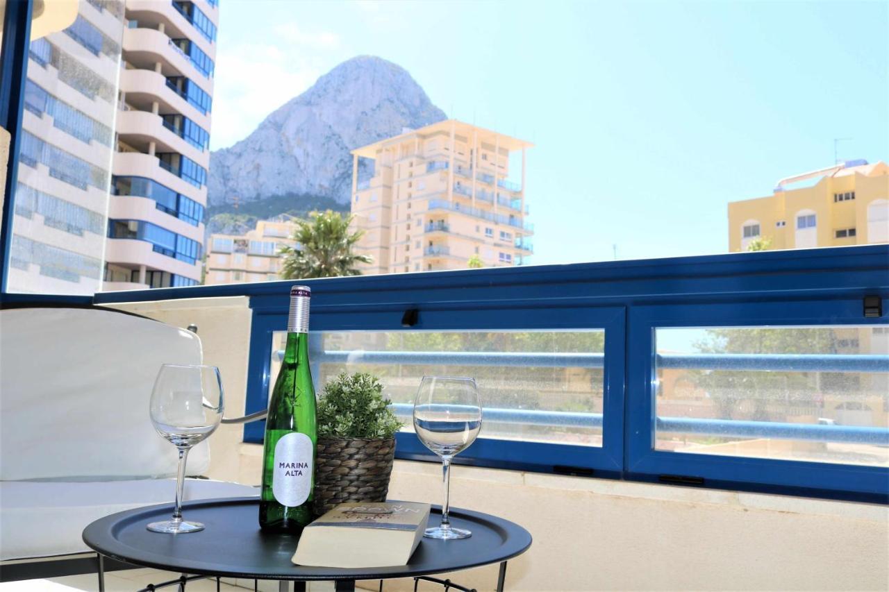 11B Tb 2º Linea De Playa 1 Dormitorio Y Wifi Calpe Luaran gambar