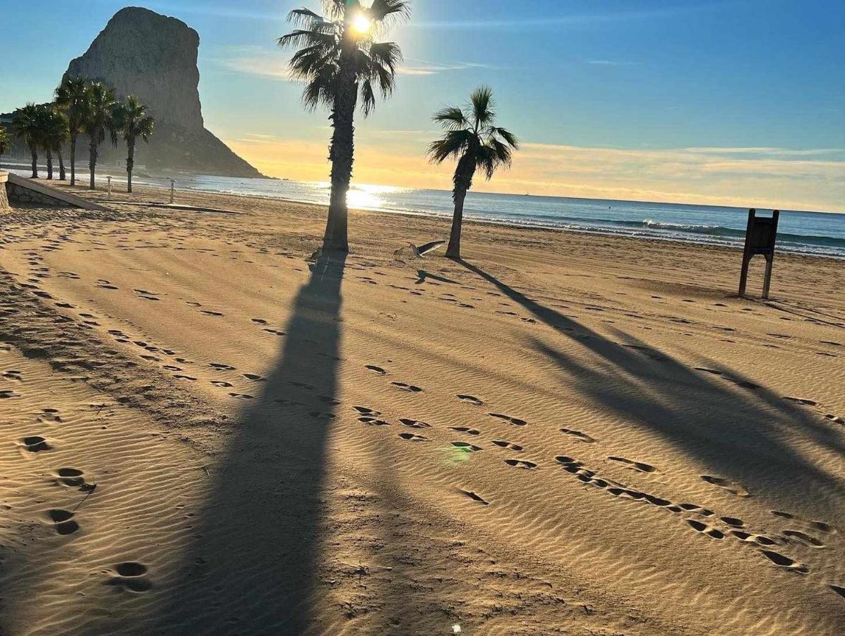 11B Tb 2º Linea De Playa 1 Dormitorio Y Wifi Calpe Luaran gambar