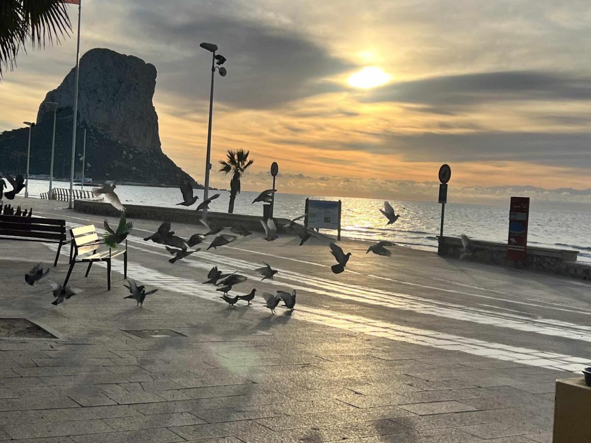 11B Tb 2º Linea De Playa 1 Dormitorio Y Wifi Calpe Luaran gambar
