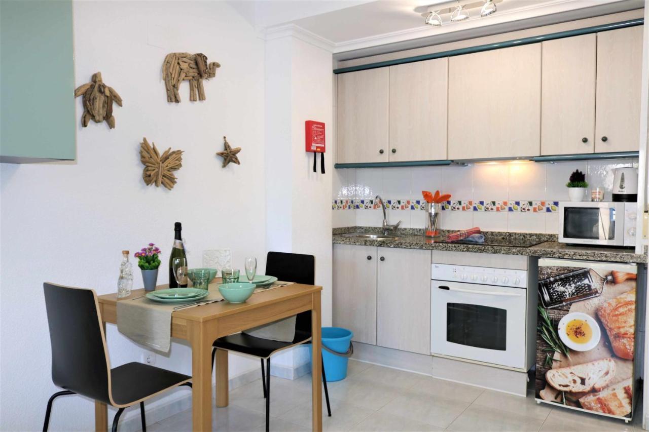 11B Tb 2º Linea De Playa 1 Dormitorio Y Wifi Calpe Luaran gambar