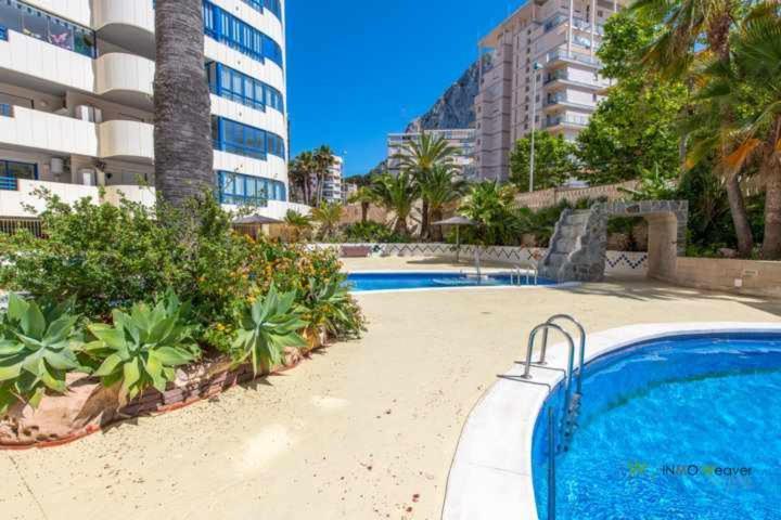 11B Tb 2º Linea De Playa 1 Dormitorio Y Wifi Calpe Luaran gambar